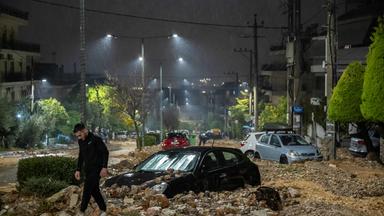 Schwere Unwetter in Griechenland
