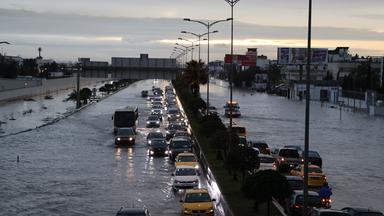 Sturmtief "Harry" wütet im Mittelmeer