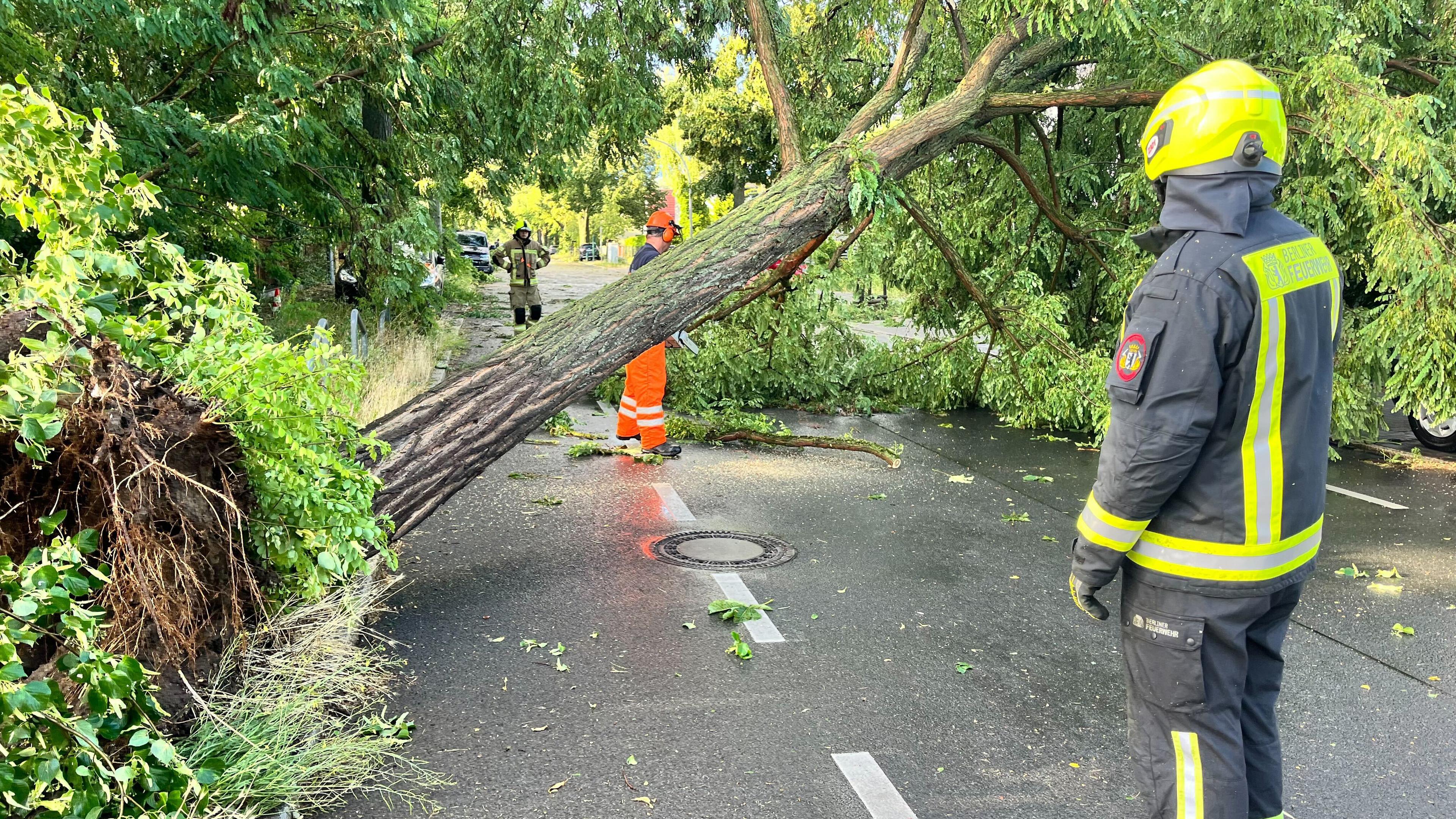 Unwetter richtet schwere Schäden an