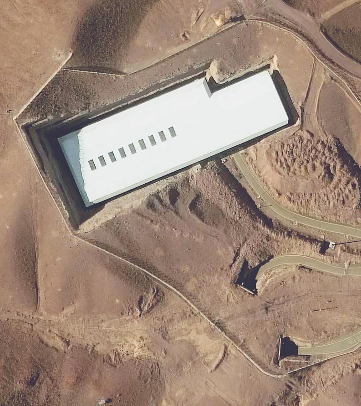 Ein Satellitenbild zeigt eine Übersicht über die Urananreicherungsanlage Fordo südlich der iranischen Hauptstadt Teheran.