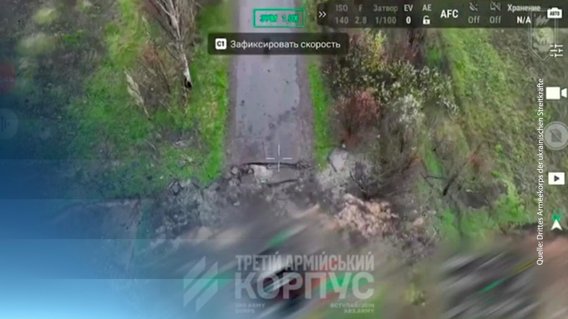 Drohnen im Krieg zwischen Russland und der Ukraine