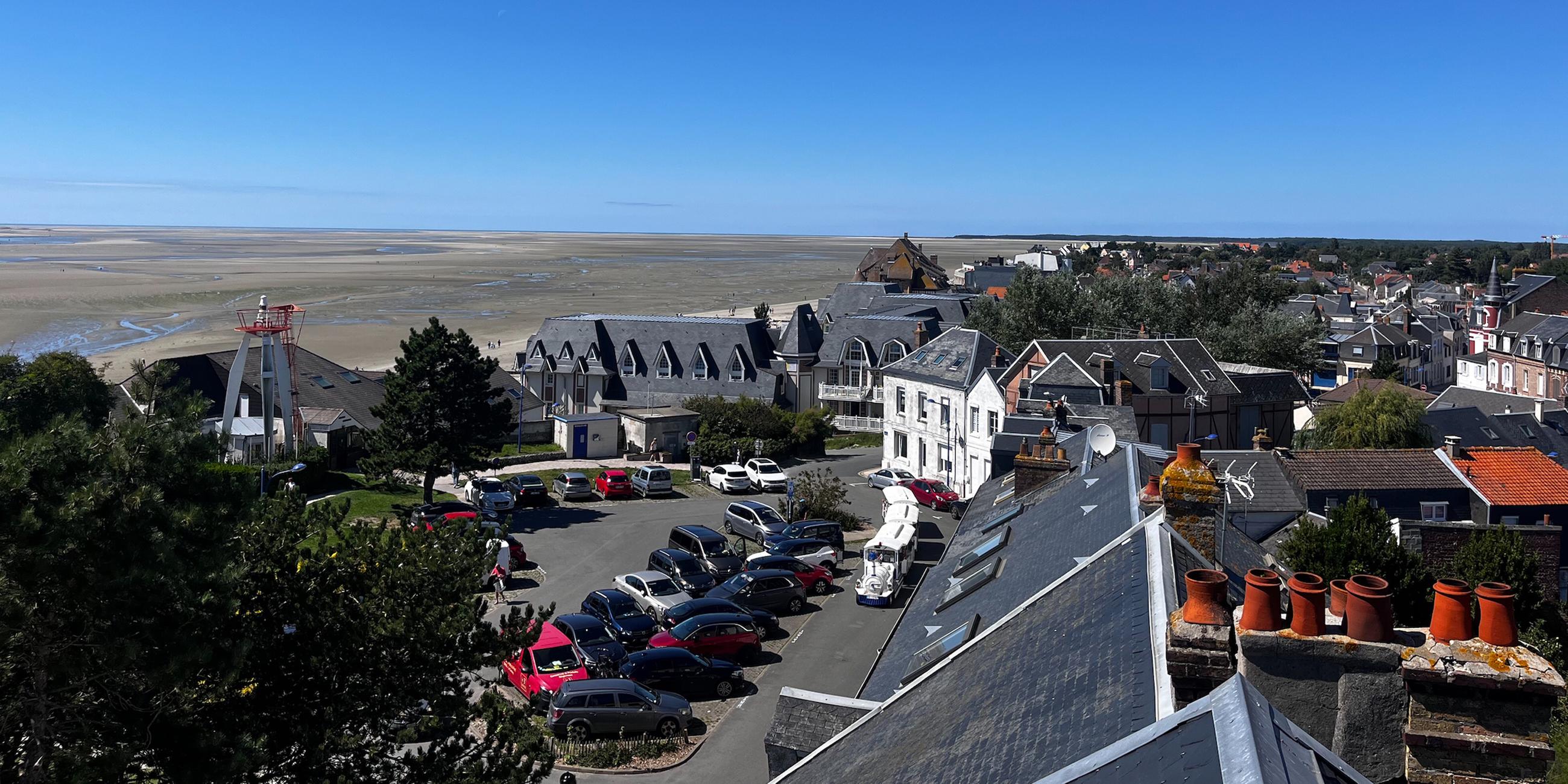 Der Ort Le Crotoy in Nordfrankreich