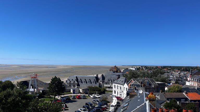 Der Ort Le Crotoy in Nordfrankreich