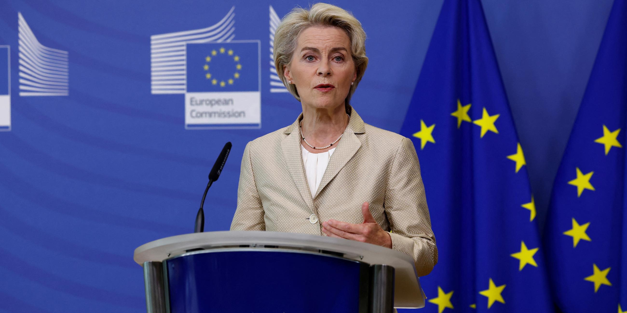 Ursula von der Leyen am 28.09.2022 in Brüssel