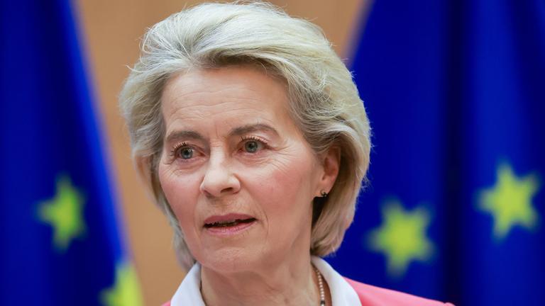 Ursula von der Leyen, aufgenommen am 14.01.2026 in Brüssel