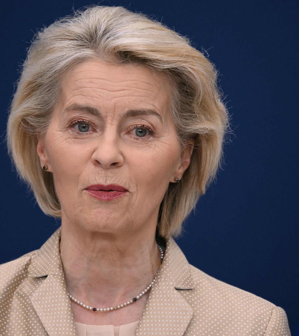 Nahaufnahme von Ursula von der Leyen