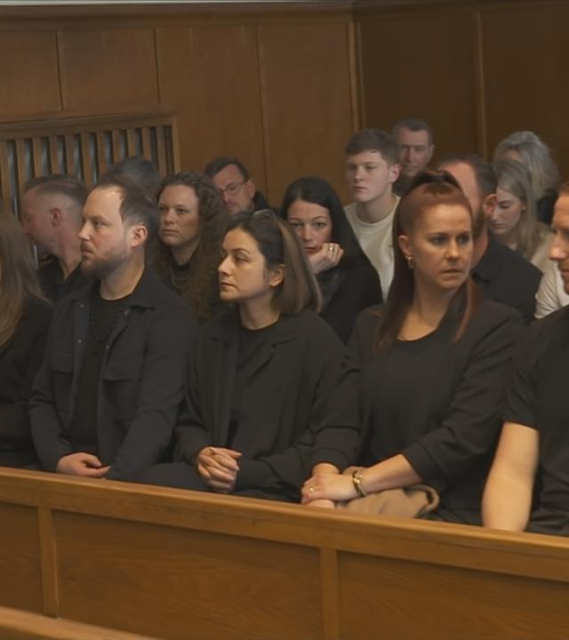 Besucher im gerichtssaal