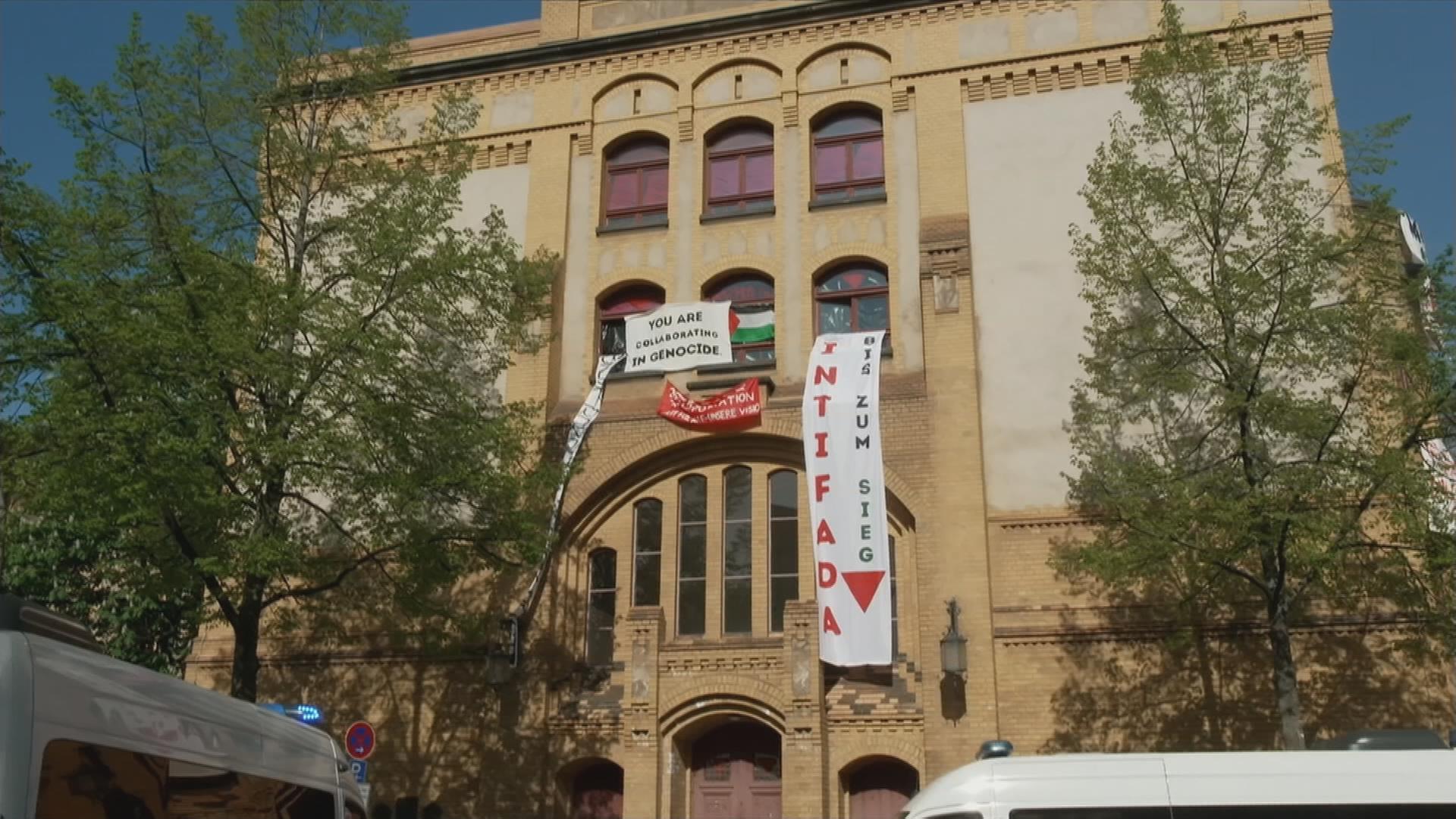 Pro-Palästina Proteste Humboldt Universität