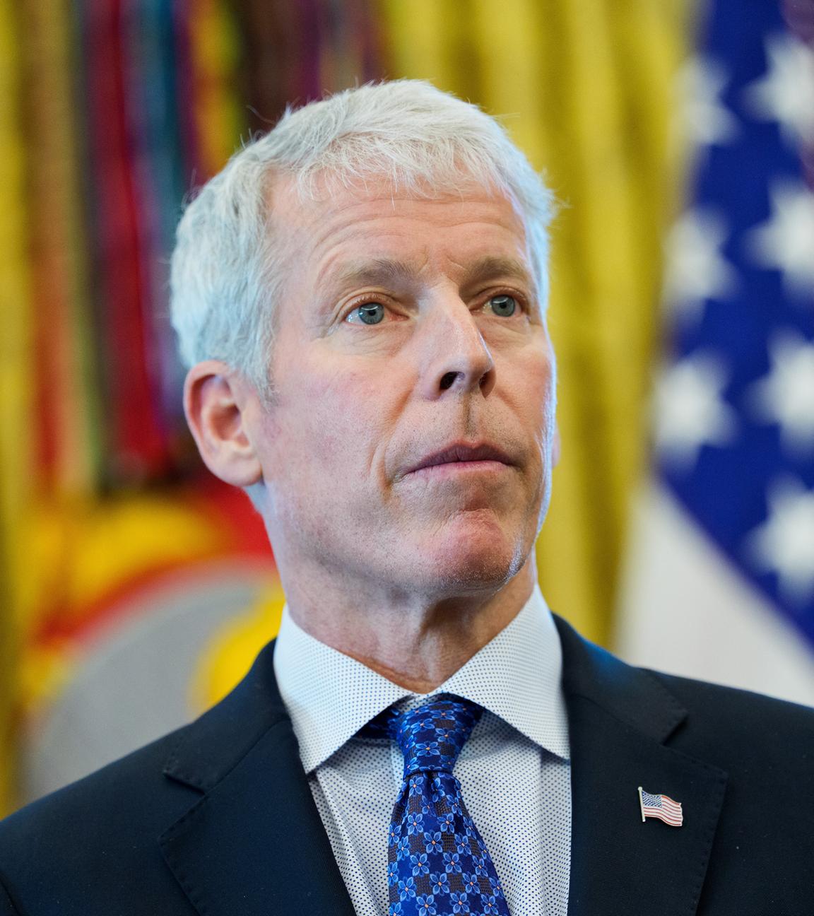 US-Energieminister Chris Wright bei Pressekonferenz im Weißen Haus (Archivbild)