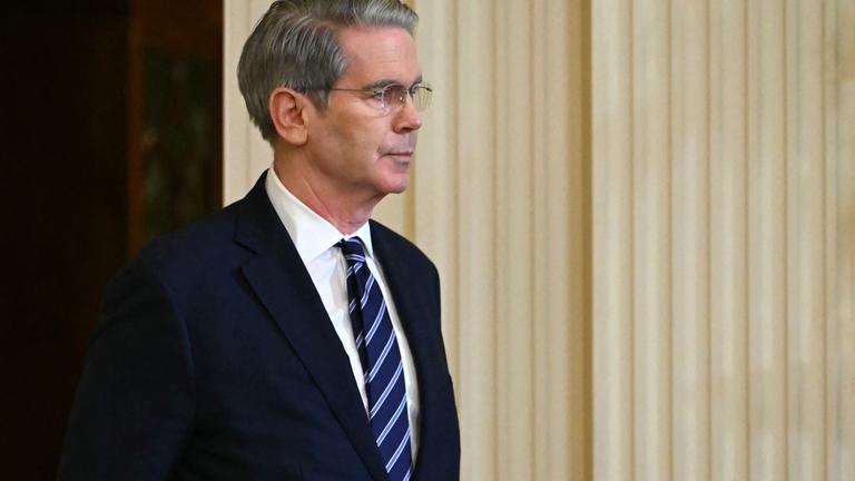 US-Finanzminister Scott Bessent im Weißen Haus.