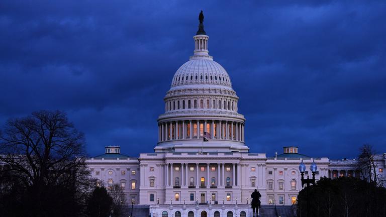 Das US-Kapitol in Washington D.C. am 23.02.2026.