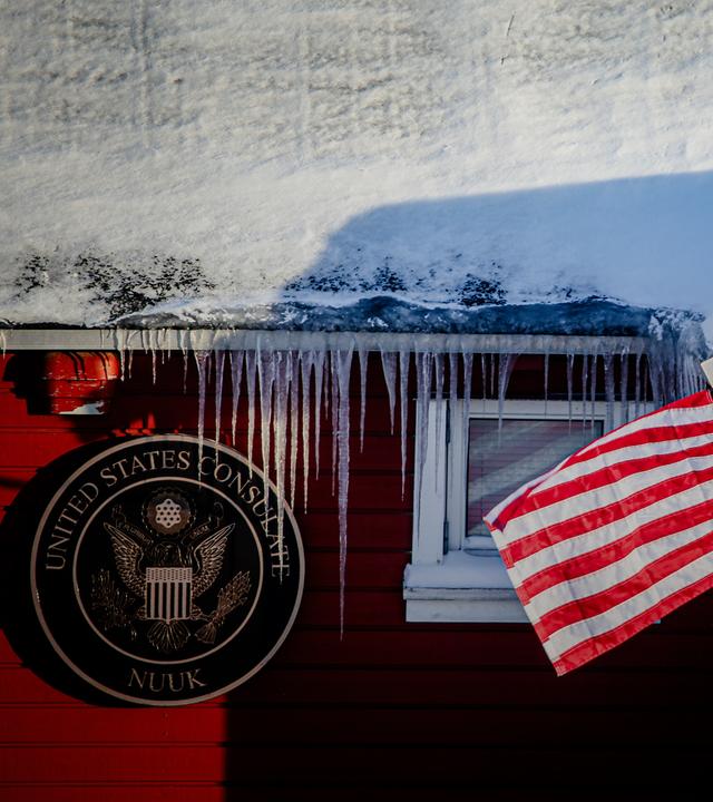 Blick auf das US-Konsulat in Nuuk, der Hauptstadt Grönlands, am 19.01.2026.