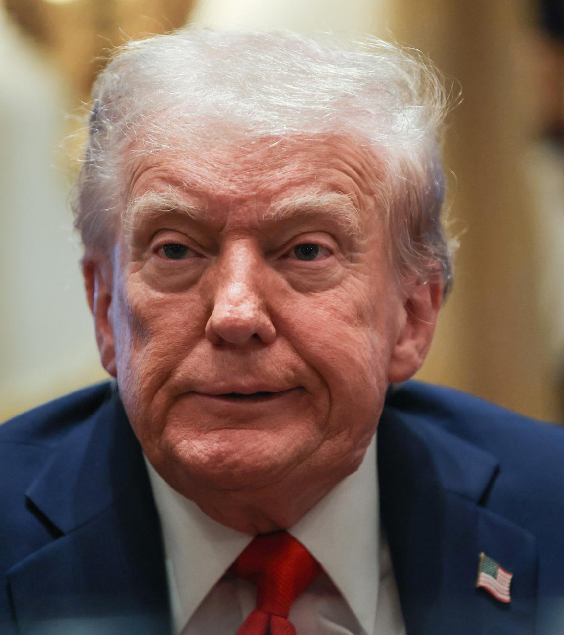 US-Präsident Donald Trump hält Kabinettssitzung in Wahington