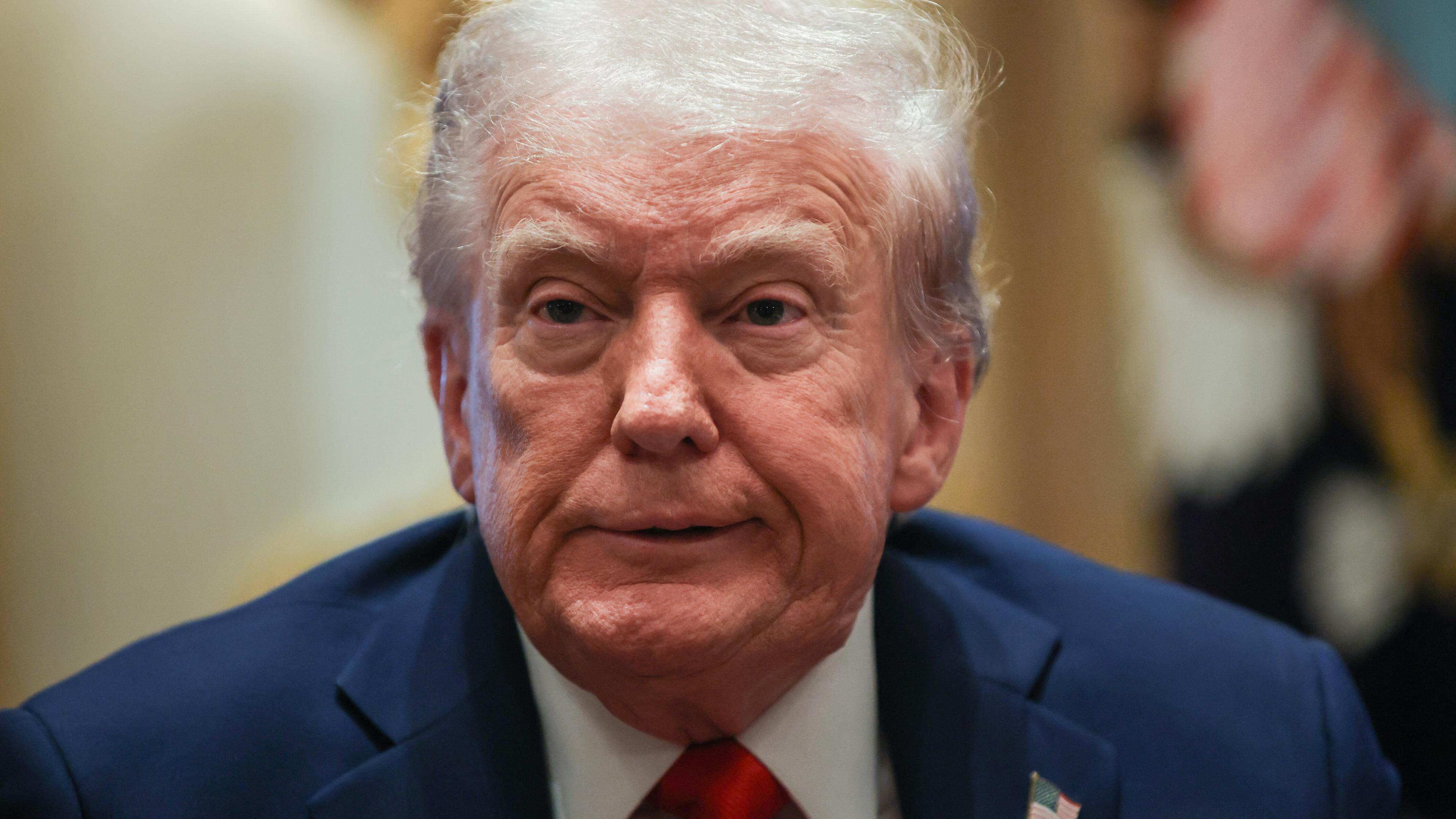 US-Präsident Donald Trump hält Kabinettssitzung in Wahington