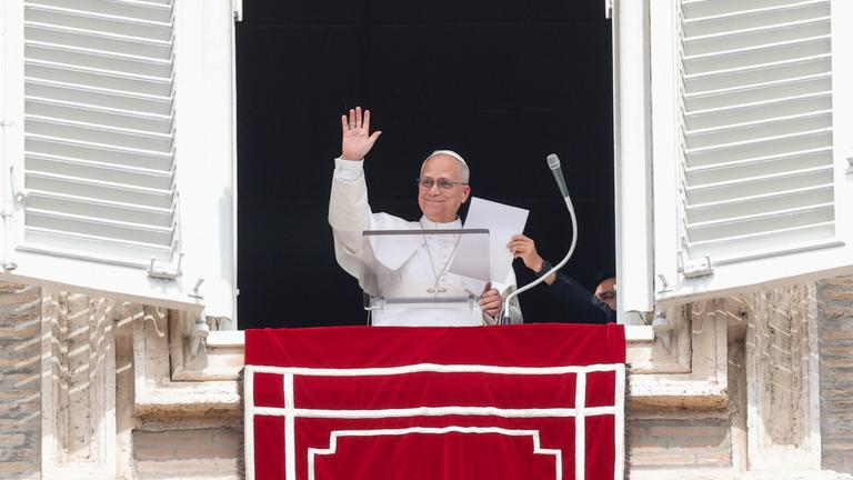 Papst Leo XIV. in Rom am 12. April 2026