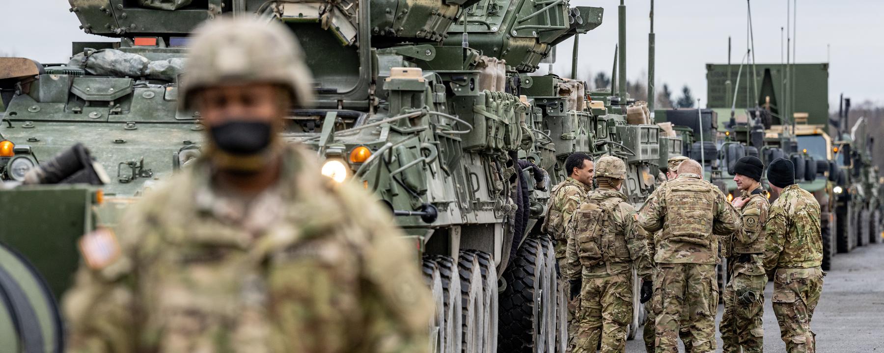 US-Soldaten auf Truppenübungsplatz Grafenwöhr