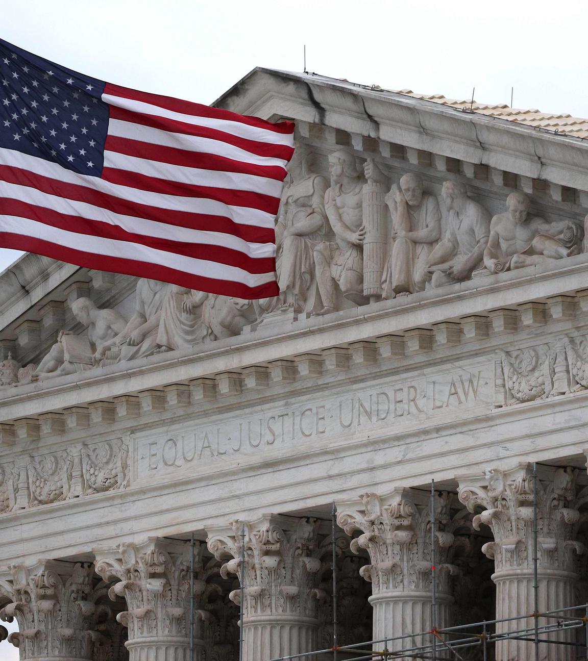 Der Oberste Gerichtshof der USA in Washington D.C.