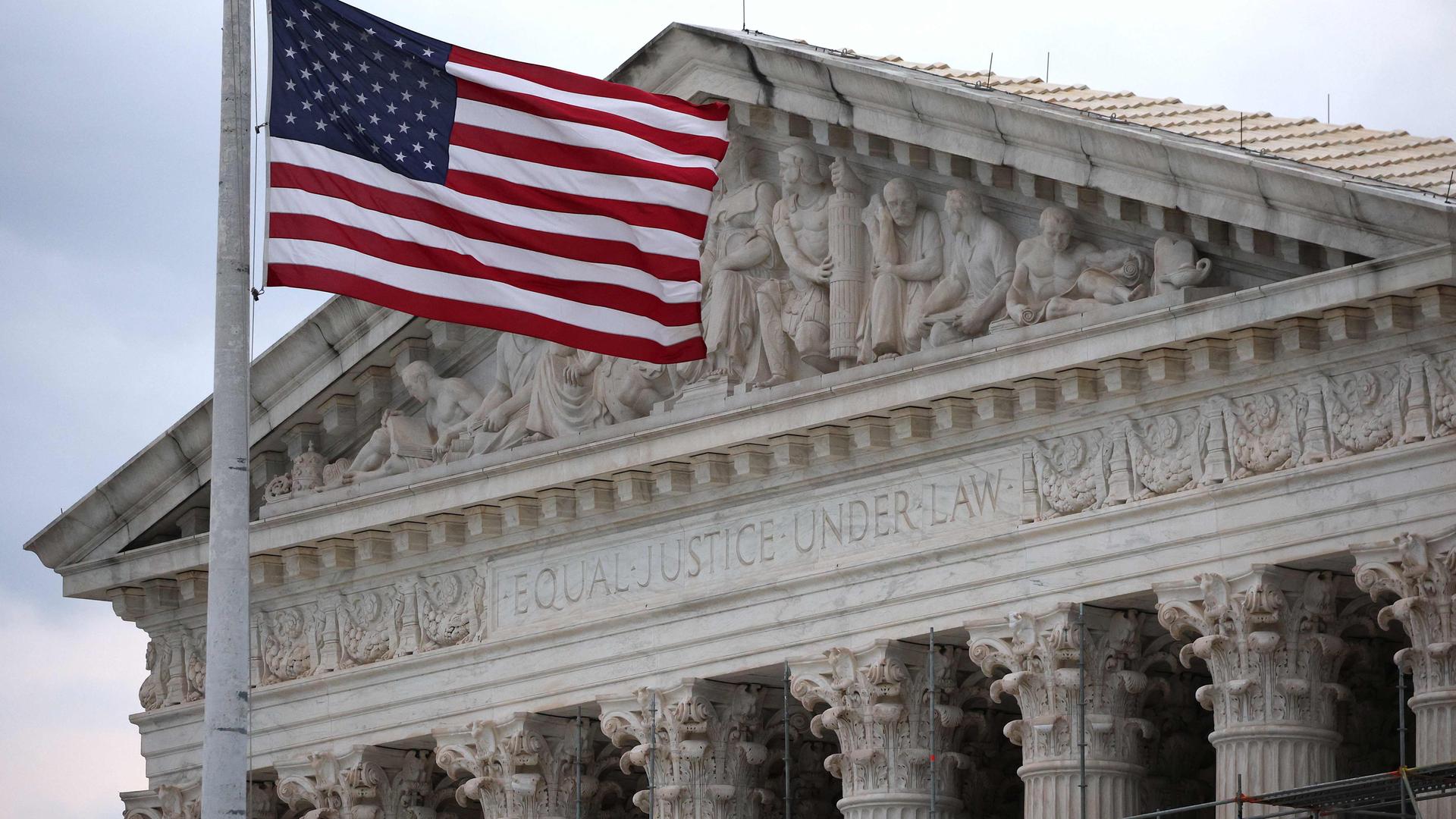 Der Oberste Gerichtshof der USA in Washington D.C.