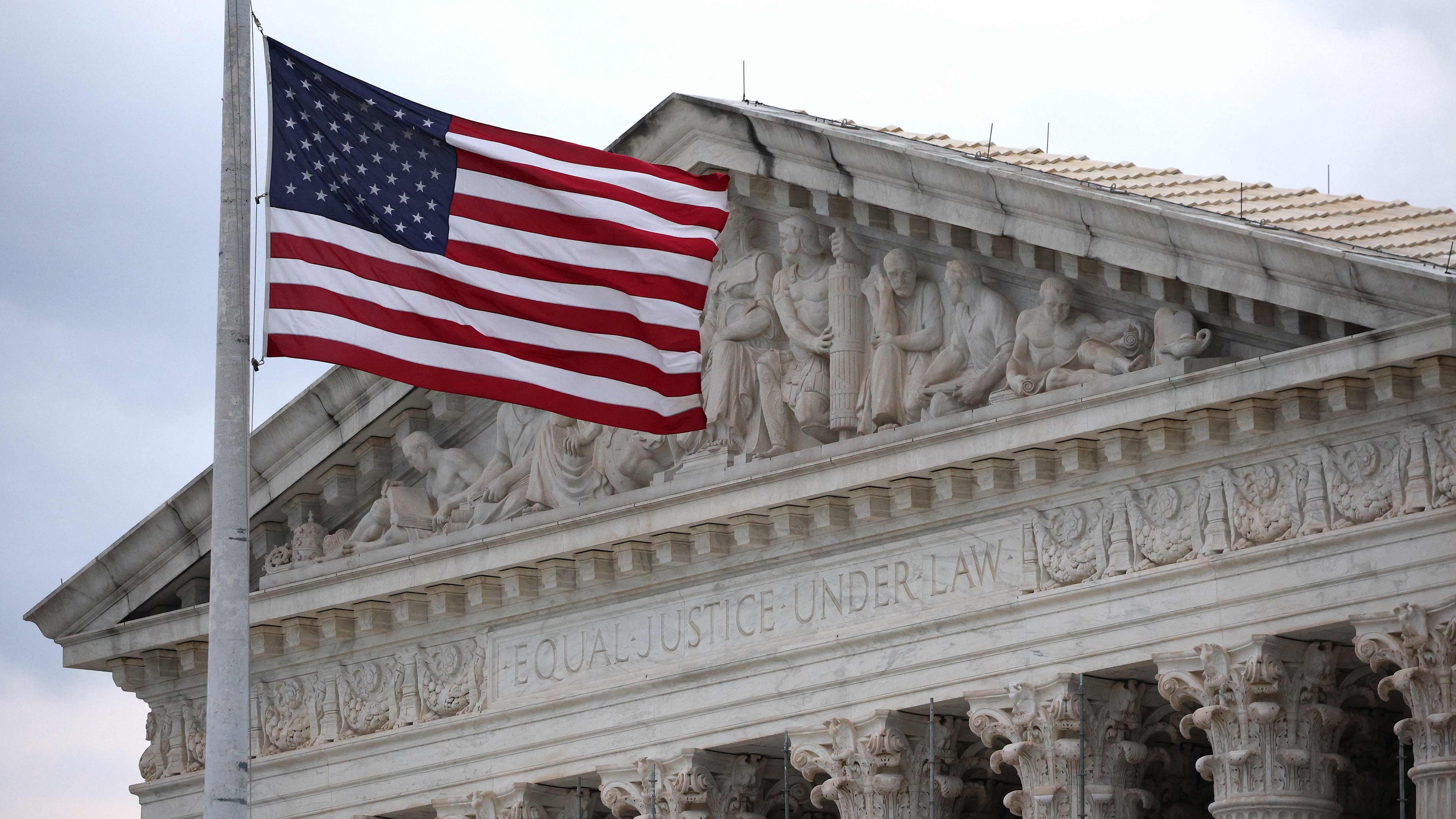 Der Oberste Gerichtshof der USA in Washington D.C.