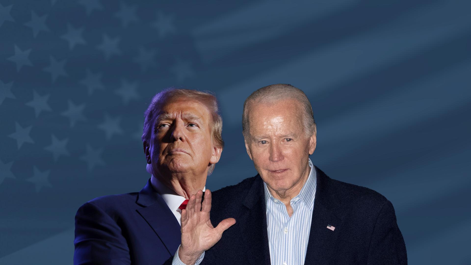 Donald Trump und Joe Biden