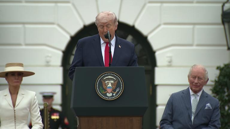 König Charles III. in den USA