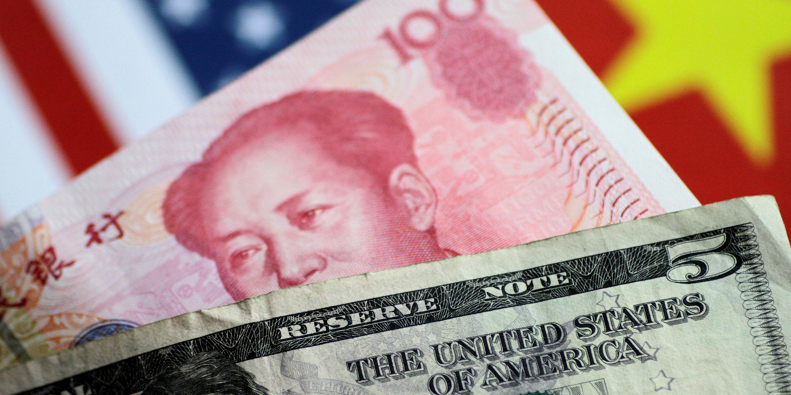 USA und China: US-Dollar und Yuan