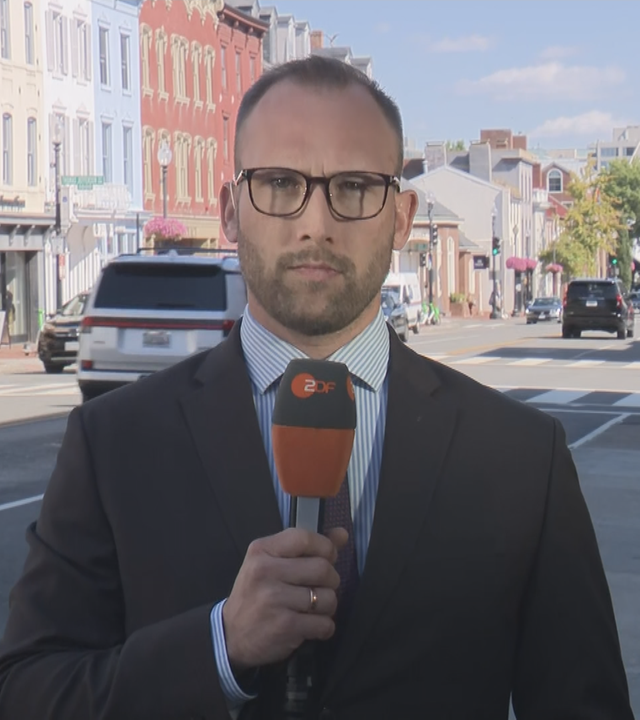 ZDF-Korrespondet David Sauer aus Washington
