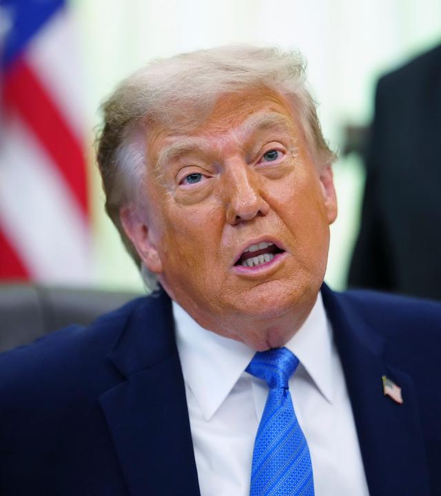 US-Präsident Donald Trump im Weißen Haus.