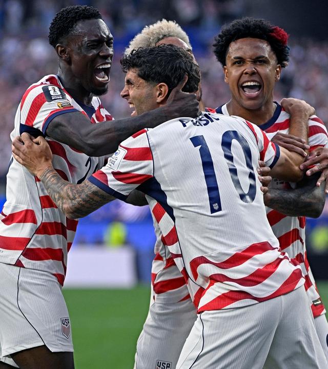 Die USA jubeln beim Sieg gegen Paraguay