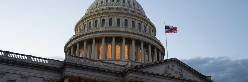 Das US-Kapitol in Washington, DC.