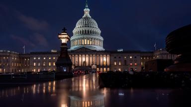 Das Kapitol in Washington.