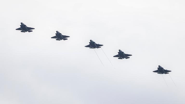 Kampfflugzeuge auf US-Stützpunkt in Puerto Rico