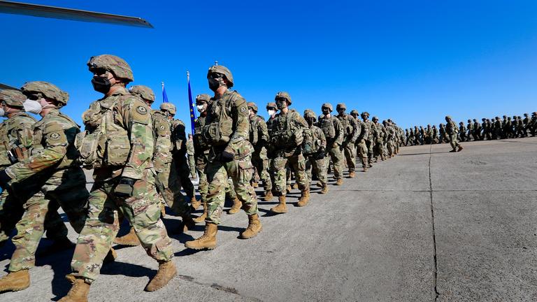 US Soldaten auf einer Militärbasis in Rumänien (Archivbild)