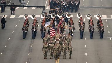 Eine Militärparade anlässlich des 250-jährigen Bestehens des US-Heeres, das mit dem 79. Geburtstag von US-Präsident Trump zusammenfällt. 