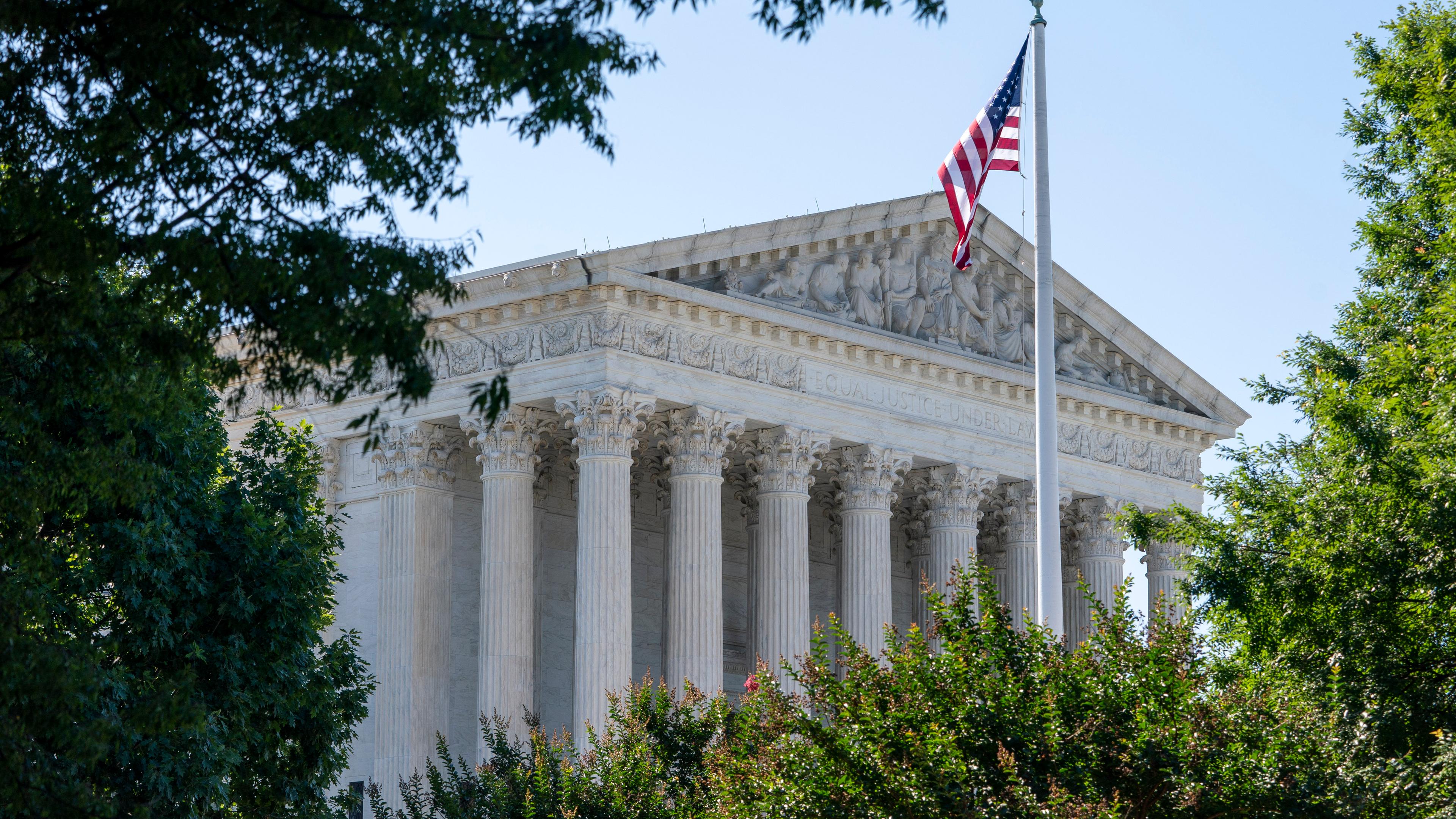 Das Gebäude des Obersten Gerichtshof der USA in Washington.