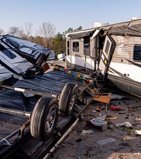 Verwüstetes Alabama nach Unwetter
