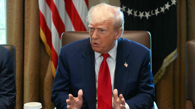 Donald Trump im Weißen Haus.