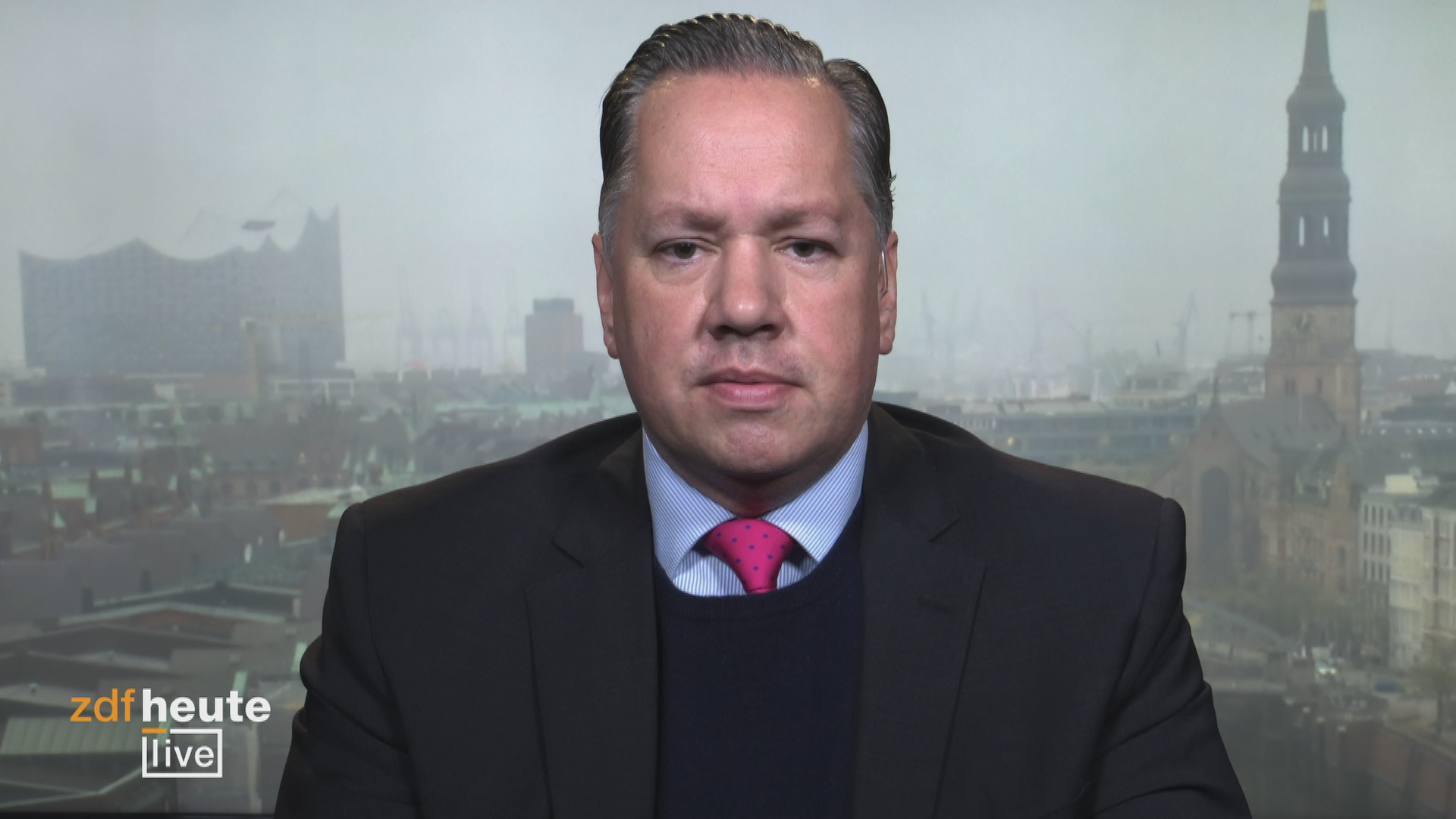 Sicherheitsexperte Maximilian Terhalle zugeschaltet