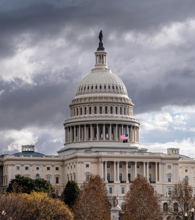 USA, Washington: Das Kapitol, Sitz des US-Kongresses
