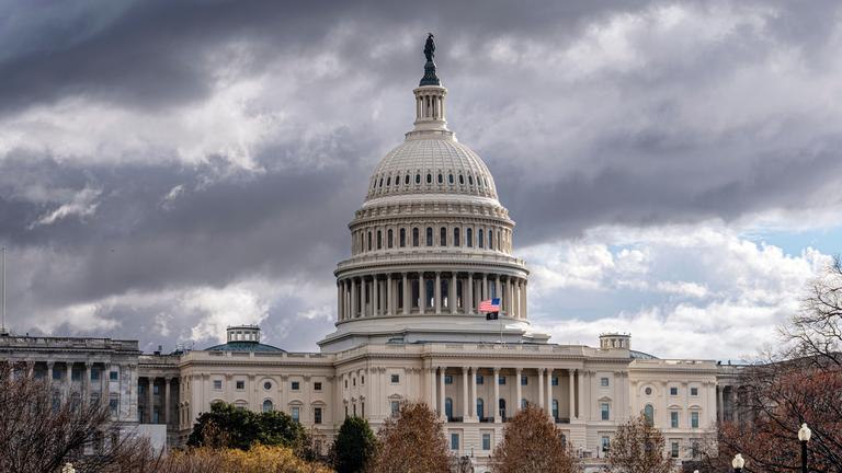 USA, Washington: Das Kapitol, Sitz des US-Kongresses
