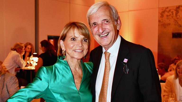 Uschi Glas zusammen mit ihrem Ehemann Dieter  beim Felix Burda Award in Berlin.