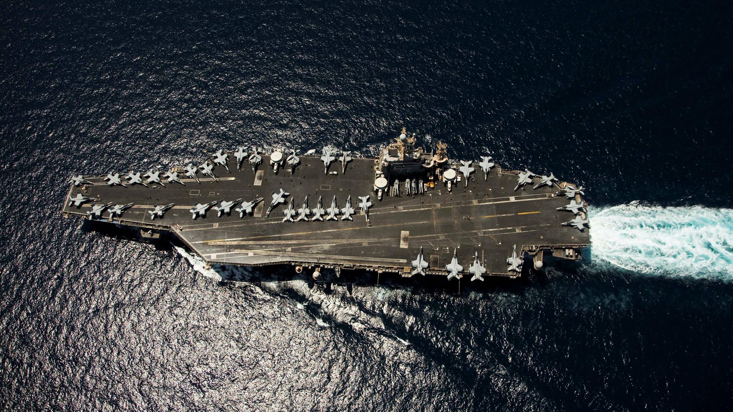 Archiv: Flugzeugträger USS Abraham Lincoln 