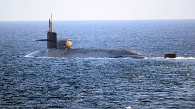 Nuklear angetriebenes Lenkwaffen-U-Boot USS Georgia der Ohio-Klasse der U.S. Navy