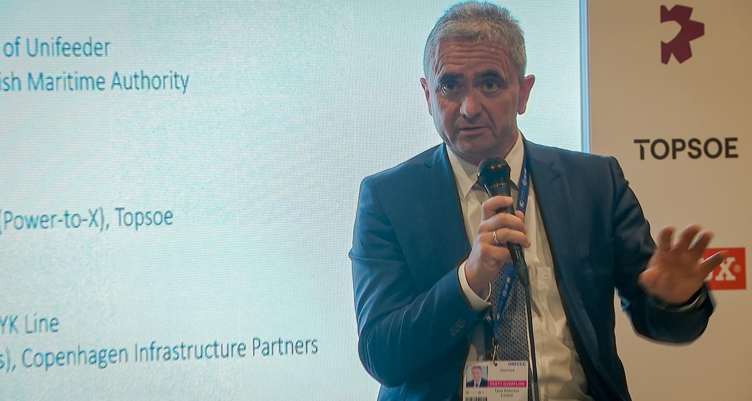 Uwe Lauber, Chef von MAN Energy Solutions auf der COP28.