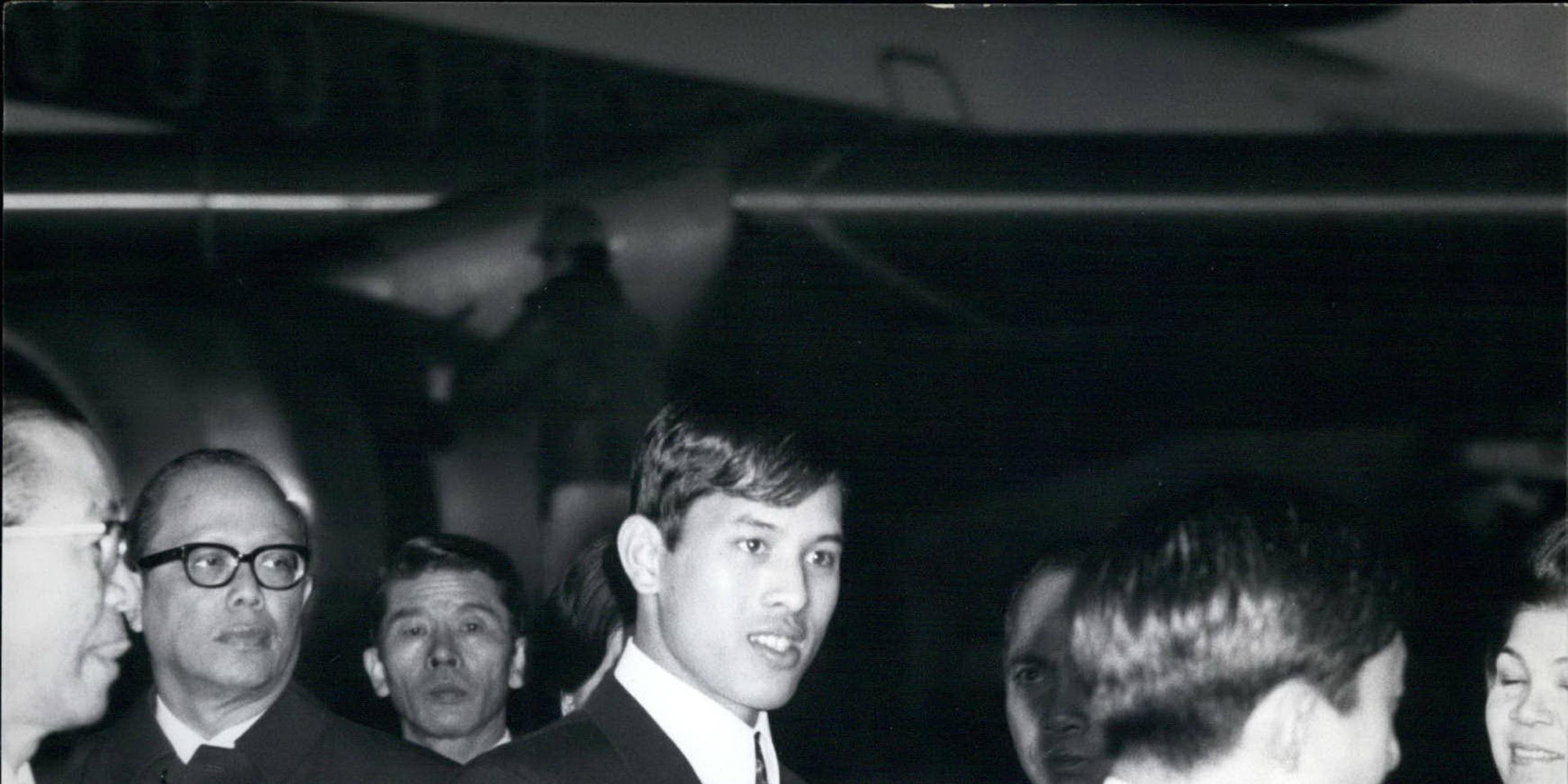 Kronprinz Vajiralongkorn im Alter von 12 Jahren