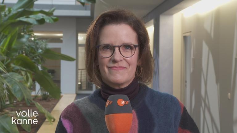 ZDF-Moderatorin Valerie Haller im Interview bei Volle Kanne