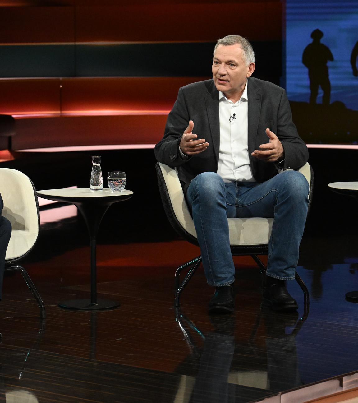 Markus Lanz, Claudia Major, Jan van Aken 