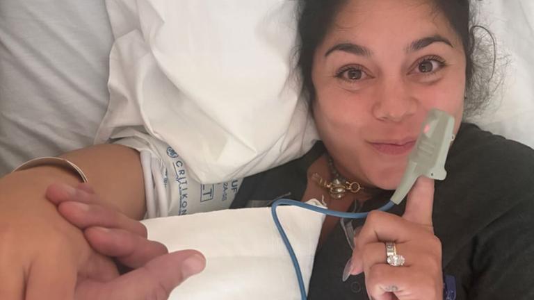 Vanessa Hudgens nach der Geburt ihres zweiten Kindes.