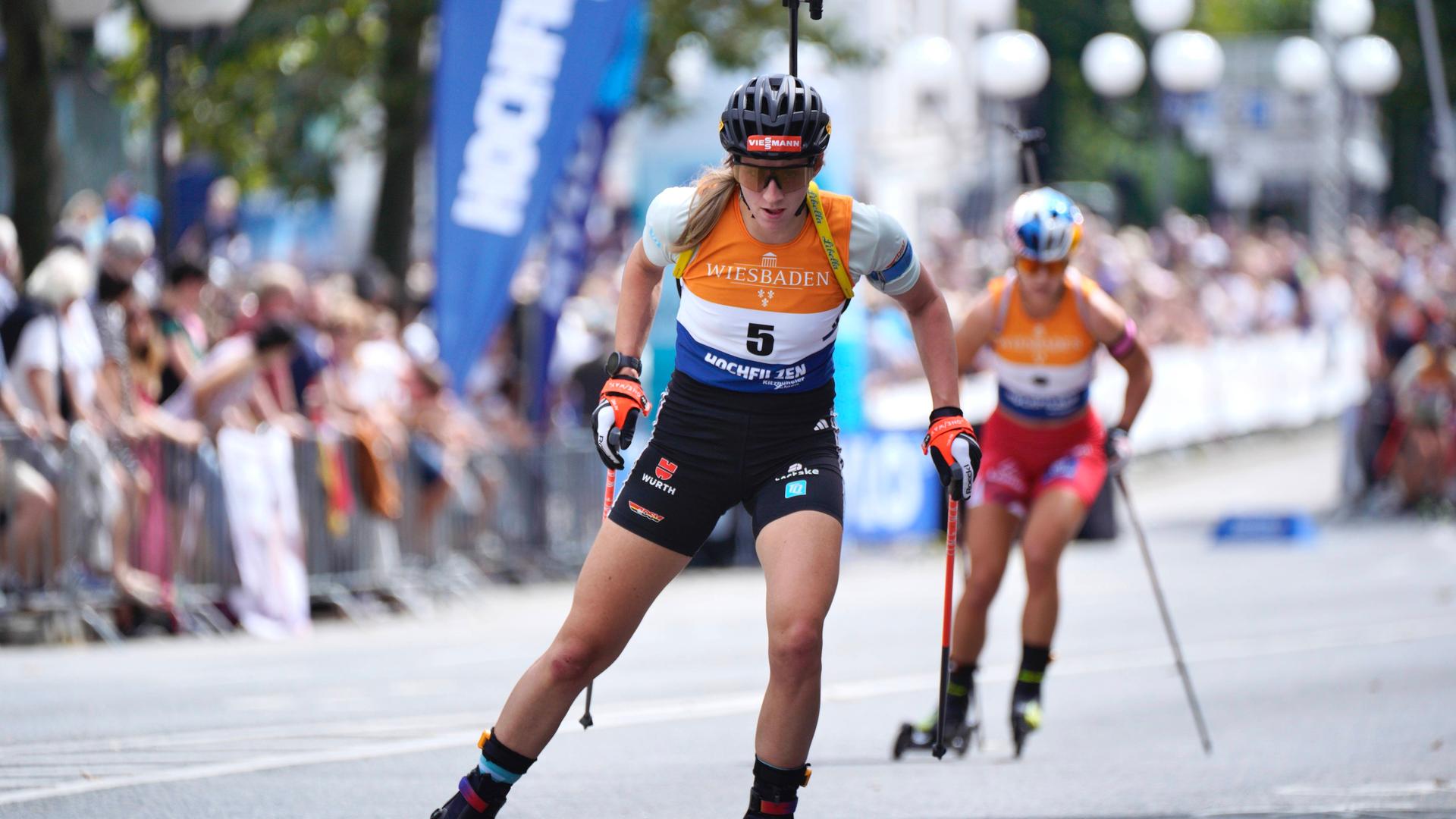 Biathletin Vanessa Voigt