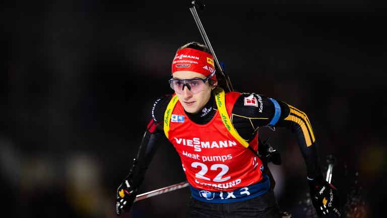 Vanessa Voigt (Deutschland) ist in Aktion. 